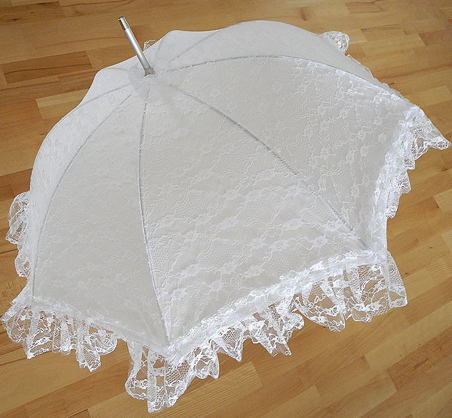 HAPPY RAIN, Regenschirm, Damen, Schirm, Damenschirm, Hochzeitsschirm, Brautschirm, wedding bride umbrella