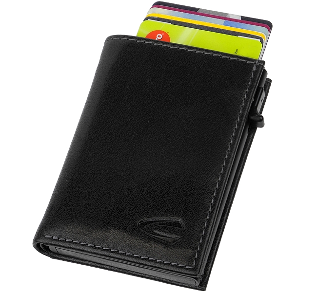 CAMEL ACTIVE, aluminum, leather, card case, credit card case, pencil case, EC, credit, cards, metal, case, credit card case