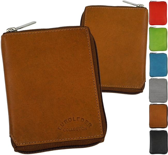 EUROLEDER, Geldboerse, Brieftasche, Portemonnaie, Geldbeutel, Geldtasche, wallet, purse