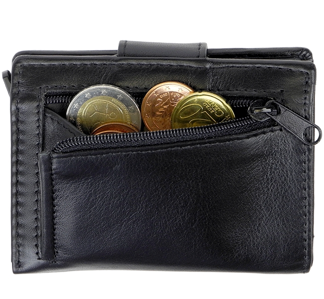 FIGURETTA, Aluminium, Leder, Kartenmäppchen, Kreditkartenetui, Mäppchen, EC, Kredit, Karten, Metall, Etui, credit card case
