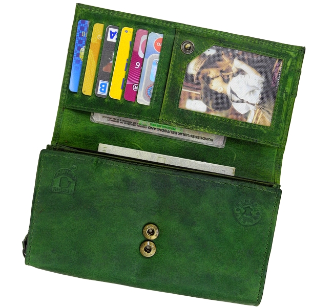 GREEN VALLEY, Geldboerse, Portemonnaie, Geldbeutel, Brieftasche, Geldtasche, wallet, purse