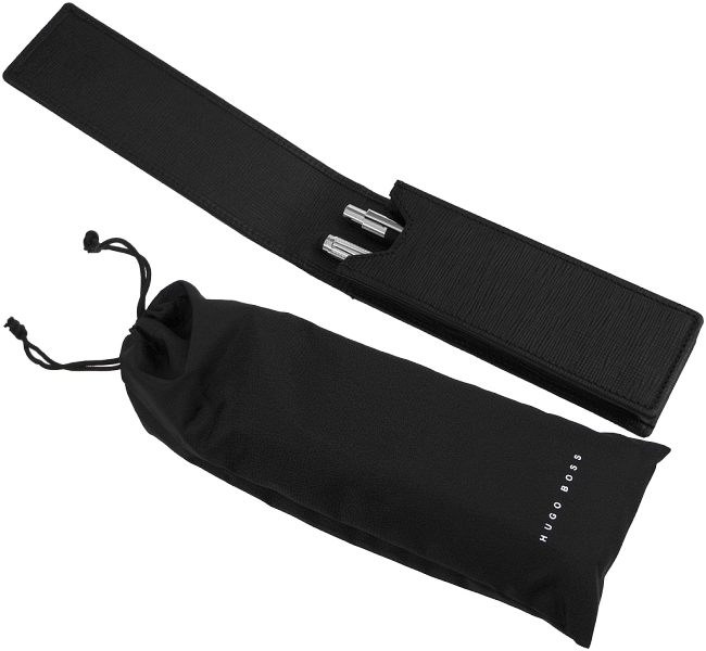 HUGO BOSS, ballpoint pen case, fountain pen case, pencil case, writing instrument case, pen case, cas de stylo, portapenne, caja de la pluma