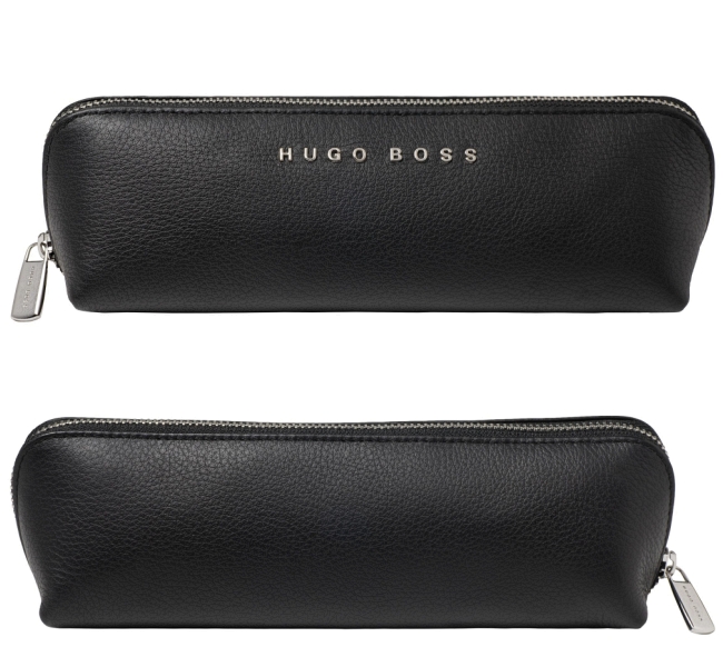 HUGO BOSS, estuche para bolígrafo, estuche para pluma estilográfica, estuche para lápices, estuche para artículos de escritura, estuche para bolígrafos, Cas de Stylo, Portapenne, Caja de la Pluma