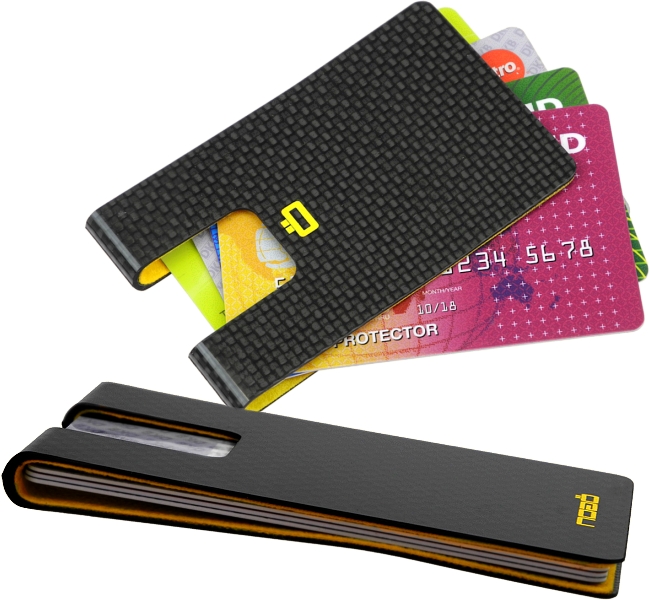 UEIOAVL Kreditkartenetui Mit RFID Schutz - Aluminium Card Holder Wasserdicht