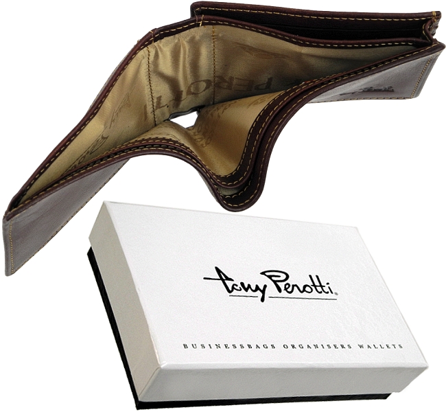 TONY PEROTTI, Geldboerse, Brieftasche, Portemonnaie, Geldbeutel, Portmonee, Geldtasche, Scheintasche, Boerse, Portefeuille, wallet, purse