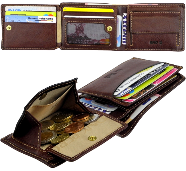 TONY PEROTTI, Geldboerse, Brieftasche, Portemonnaie, Geldbeutel, Portmonee, Geldtasche, Scheintasche, Boerse, Portefeuille, wallet, purse