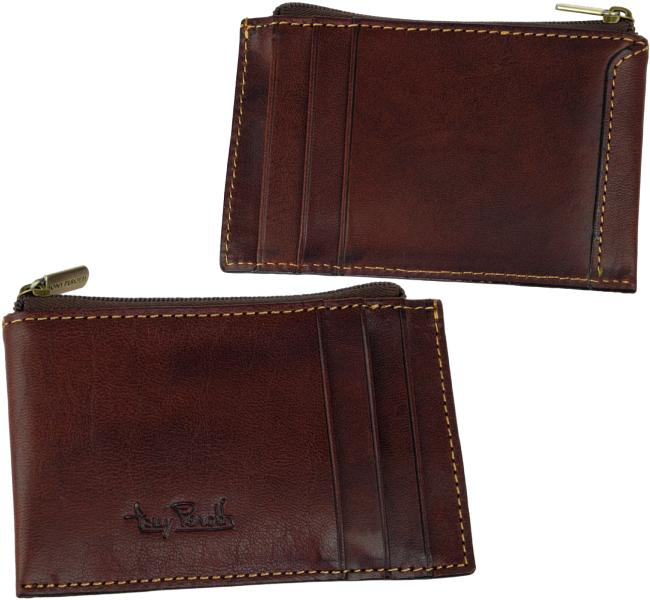 TONY PEROTTI, Kartenmäppchen, Kreditkartenetui, Mäppchen, Lederhülle, EC, Kredit, Karten, Etui, credit card case