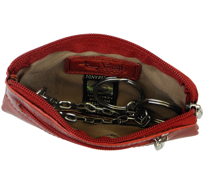 TONY PEROTTI, Schlüsseltasche, Schlüsseletui, Geldboerse, Brieftasche, Portemonnaie, Geldbeutel, Geldtasche, keybag, key, bag, wallet, purse