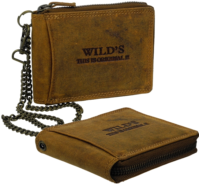 WILD, Geldboerse, Portemonnaie, Geldbeutel, Brieftasche, Geldtasche, wallet, purse